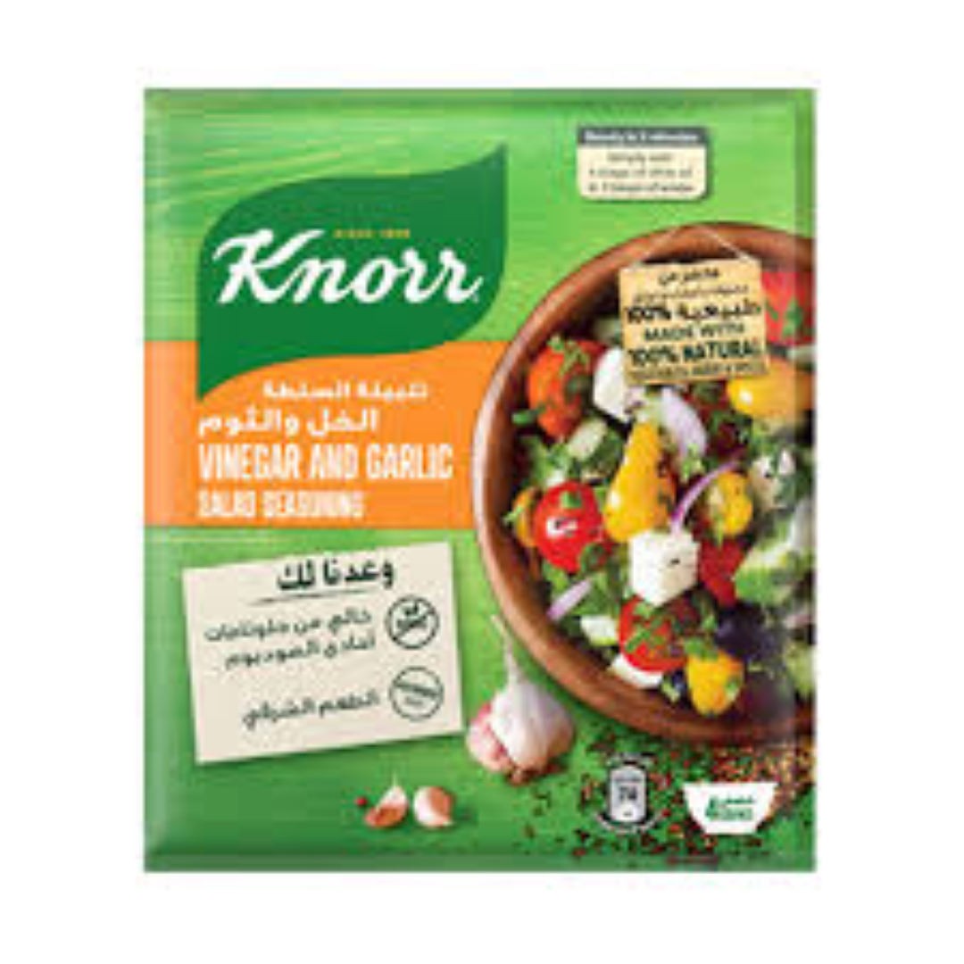 KENT BORINGER SALAD SEASONING GARLIC & VINEGAR 10G